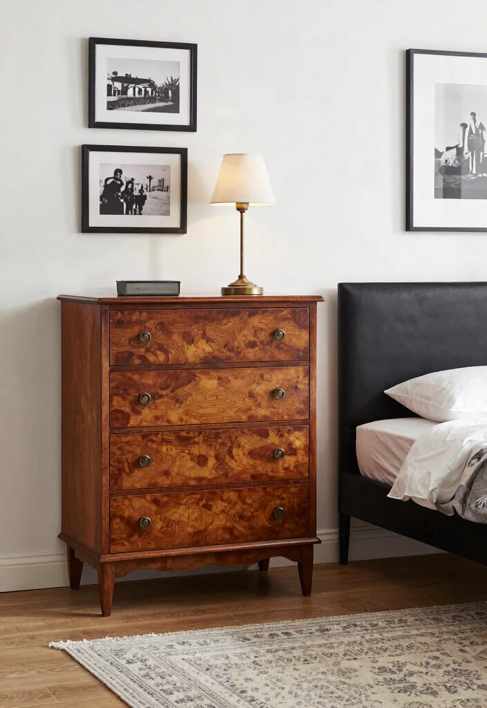 17 Room Ideas for Men's Bedroom Aesthetic: Modern Masculine - 10. Vintage Finds 1