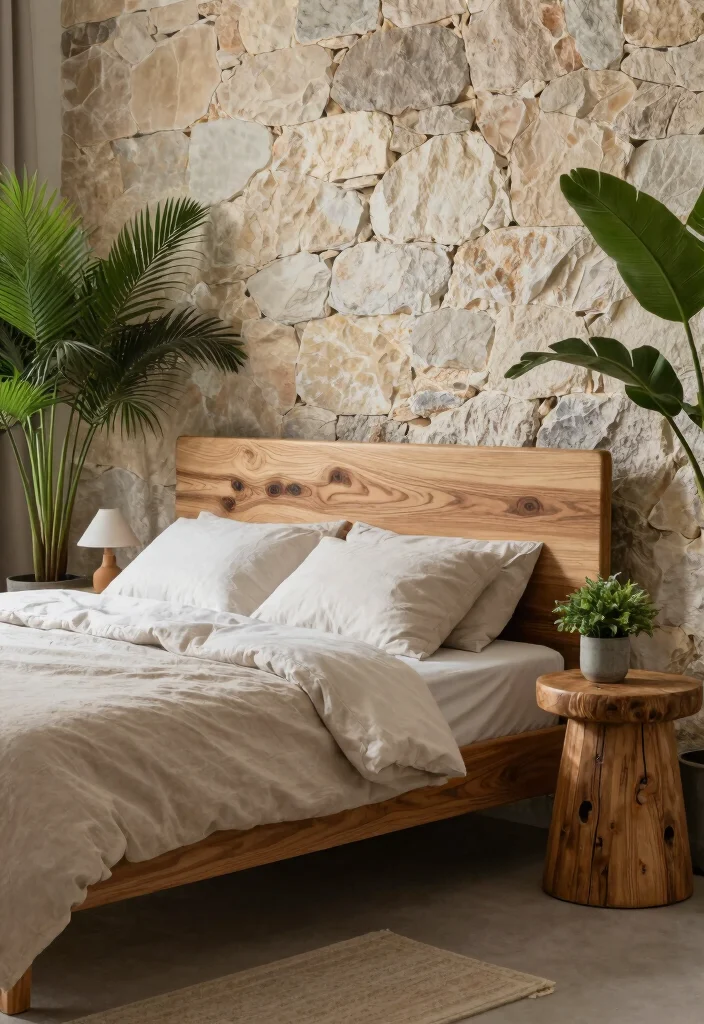 17 Room Ideas for Men's Bedroom Aesthetic: Modern Masculine - 14. Natural Elements 1