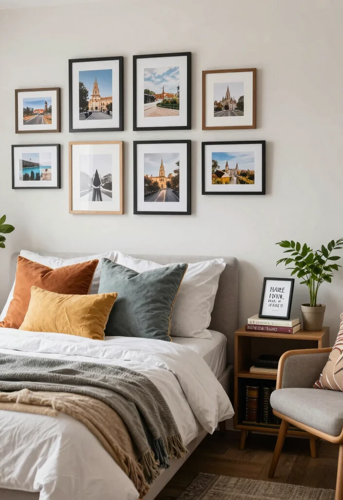 17 Room Ideas for Men's Bedroom Aesthetic: Modern Masculine - 8. Personal Touches 1