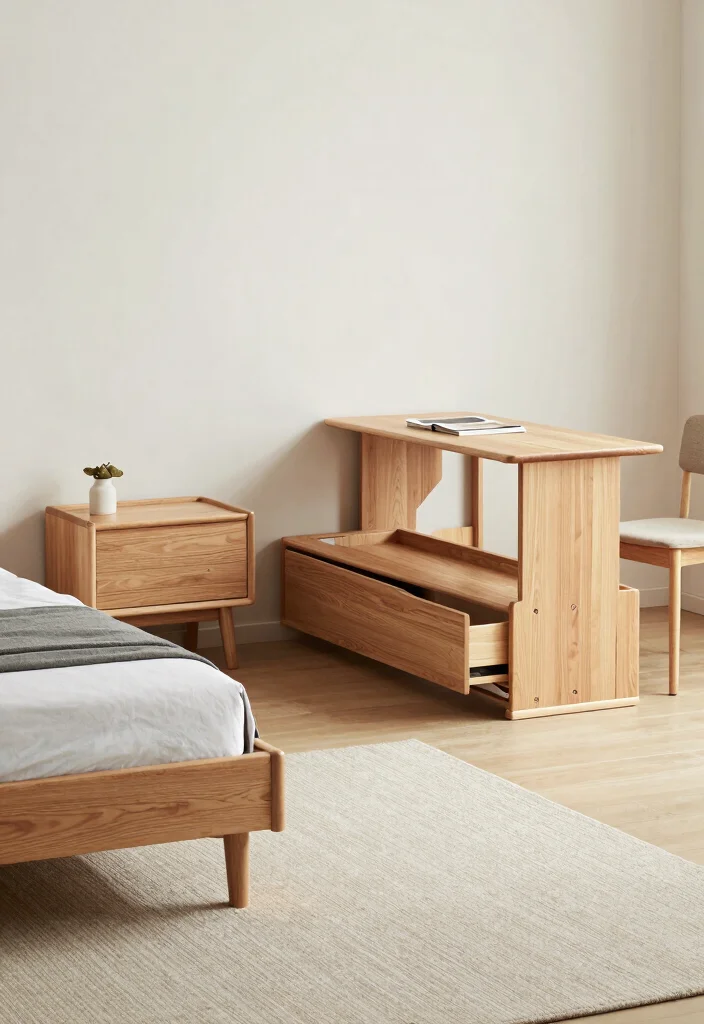 18 Minimal Bedroom Design Ideas for a Clean, Calm Aesthetic - 2. Invest in Simple Bedroom Furniture 1