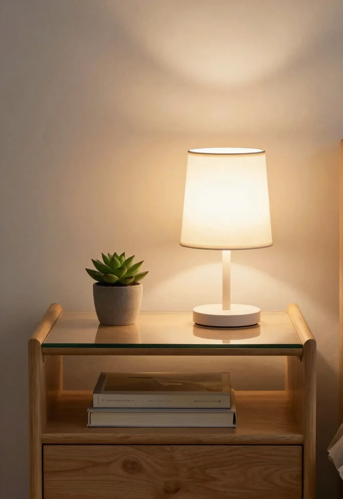 18 Minimal Bedroom Design Ideas for a Clean, Calm Aesthetic - 6. Keep Nightstands Clutter-Free 1