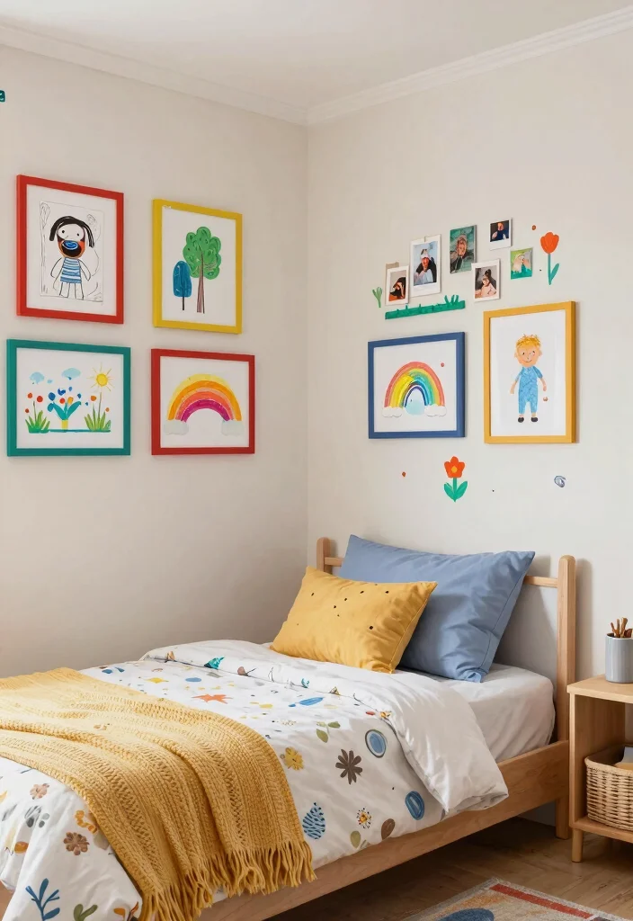 18 Three Kids Bedroom Ideas: Fun Functional Layouts - 7. Personal Touches 1