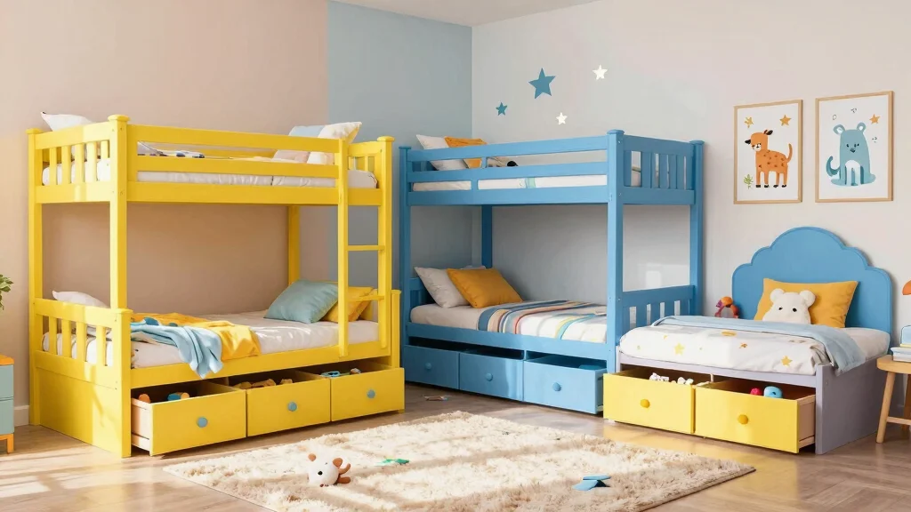 18 Three Kids Bedroom Ideas: Fun Functional Layouts