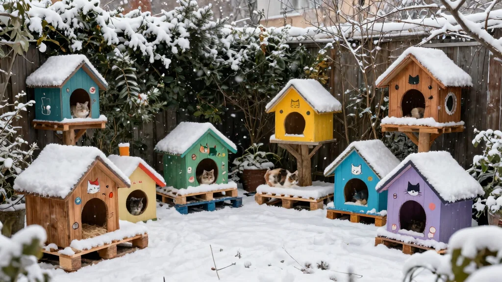 10 Outdoor Cat House Ideas That Stay Warm in Winter Cold