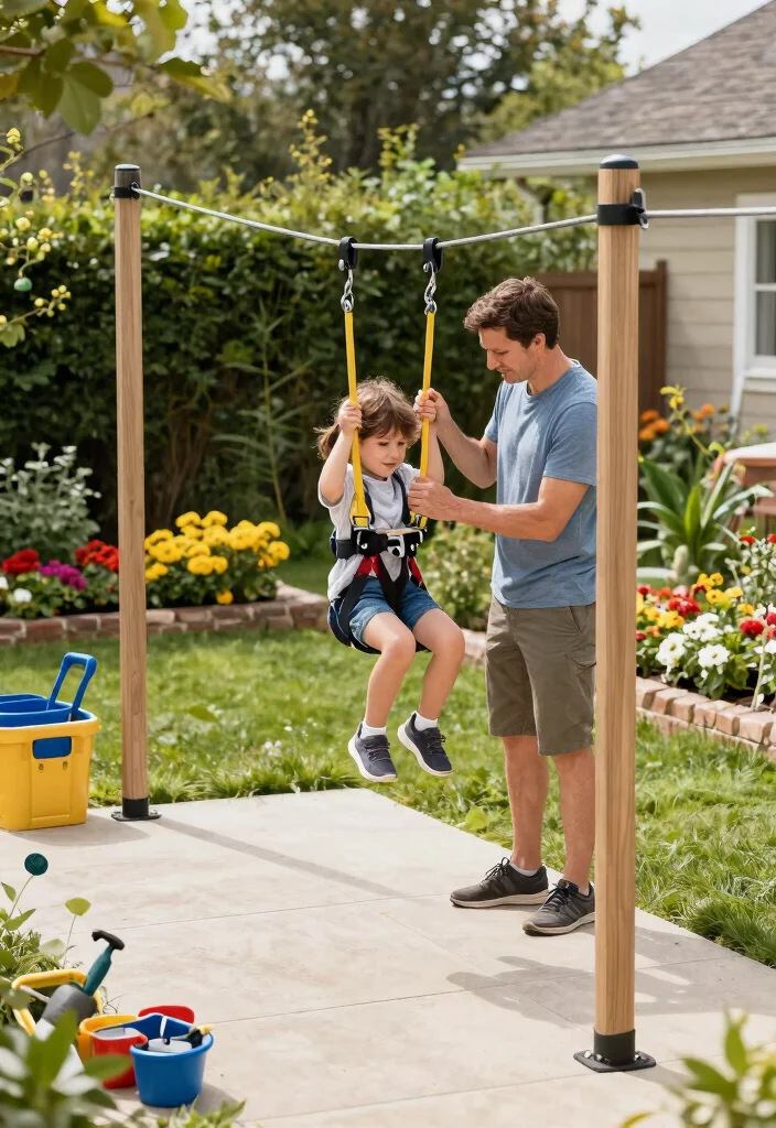 12 Backyard Zip Line Ideas That Keep Kids Safe and Neighbors Happy - 12. Keep It Clean and Maintained 1