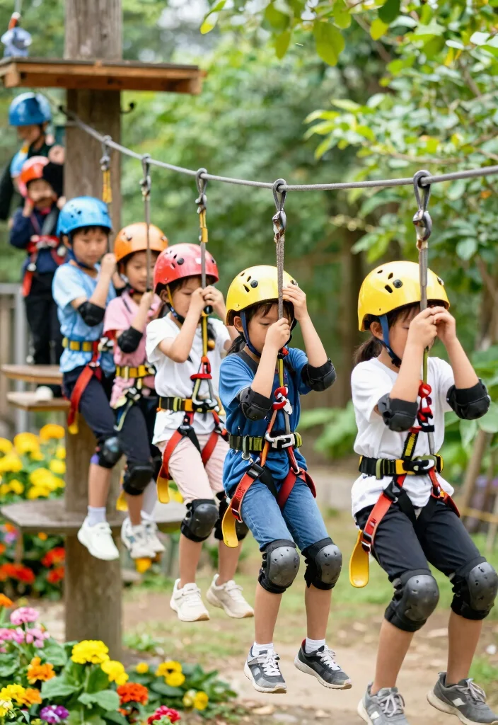 12 Backyard Zip Line Ideas That Keep Kids Safe and Neighbors Happy - 5. Use Safety Gear 1