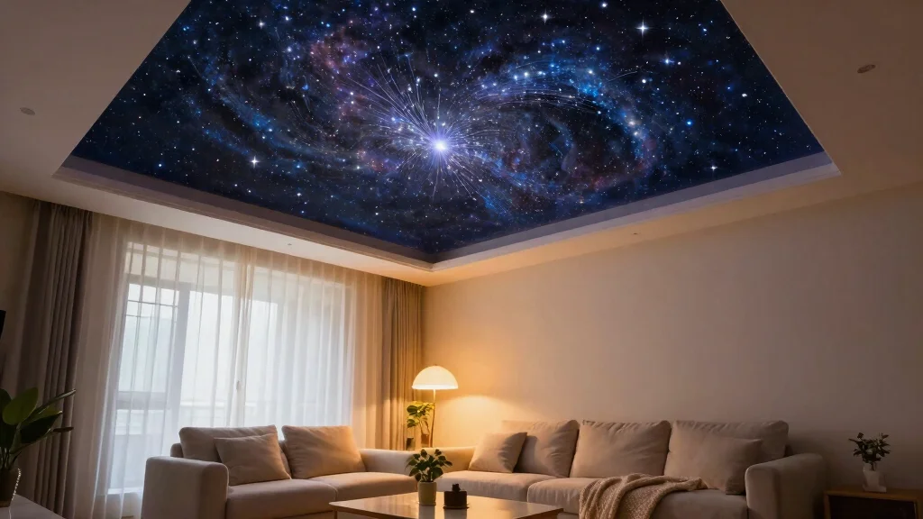 12 Fiber Optic Ceiling Ideas That Don't Need Electrician Fees