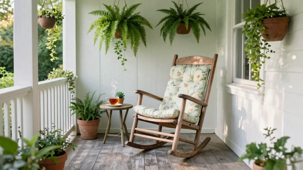12 Rocking Chair Porch Ideas That Fit Narrow or Shallow Porches