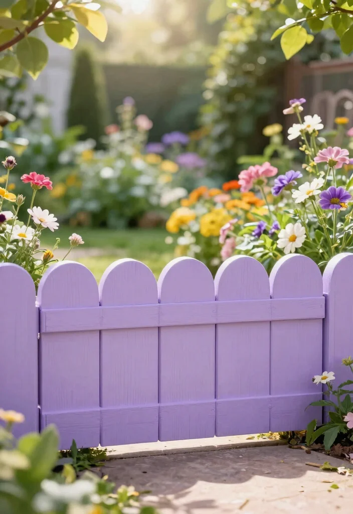 12 Vinyl Fence Ideas That Don't Look Cheap - 8. Unique Shapes and Styles 1