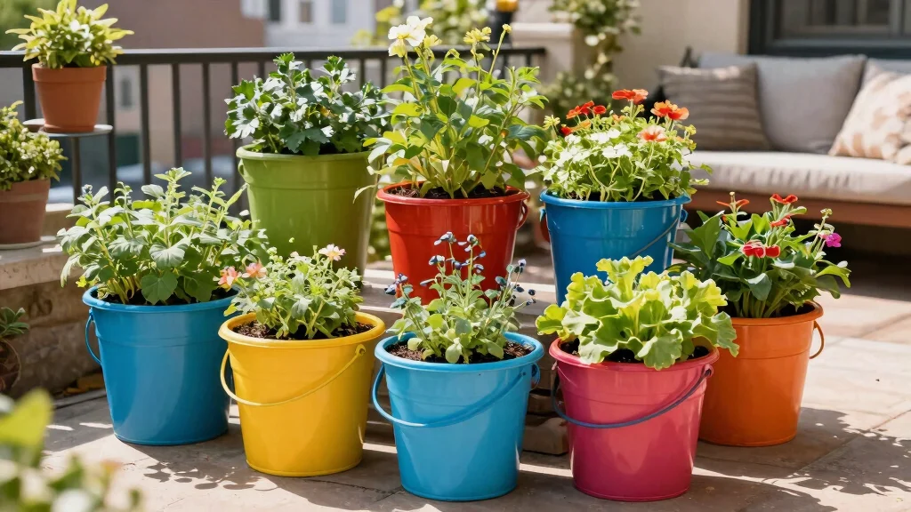 14 Bucket Gardening 5 Gallon Ideas That Drain Well and Grow Big Plants