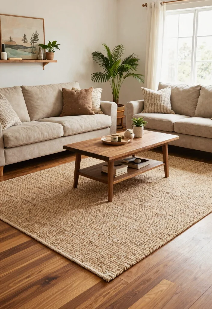 14 Hobby Lobby Farmhouse Decor Living Room Finds Under $50 - 10. Woven Area Rugs 1
