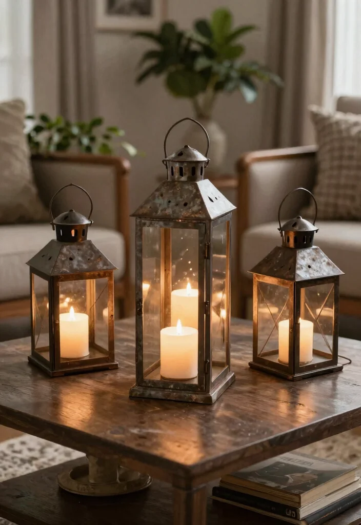 14 Hobby Lobby Farmhouse Decor Living Room Finds Under $50 - 11. Lanterns and Candle Holders 1