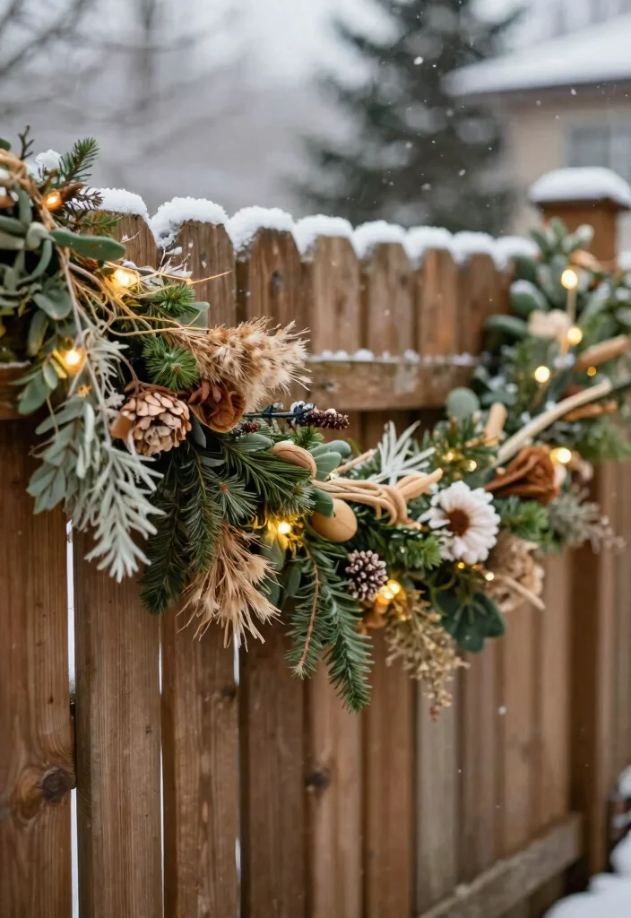 14 Outdoor Christmas Garlands That Survive Rain and Snow - 12. Sustainable Options 1
