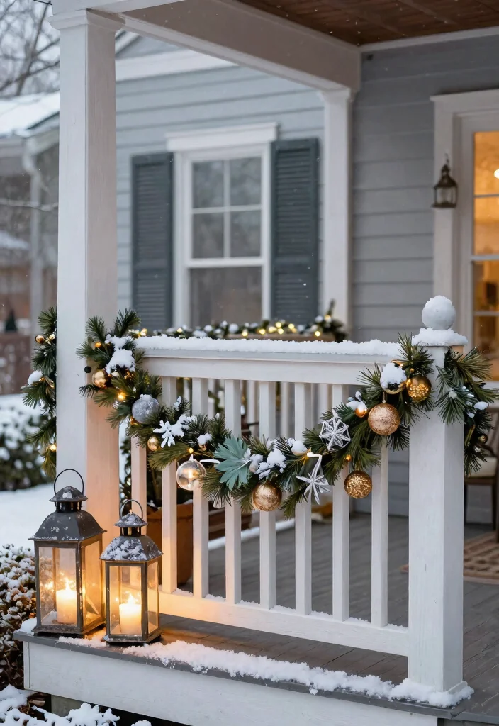 14 Outdoor Christmas Garlands That Survive Rain and Snow - 13. Multi-Functional Garlands 1