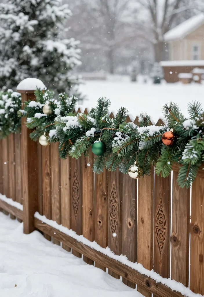 14 Outdoor Christmas Garlands That Survive Rain and Snow - 2. Weather-Resistant Artificial Garland 1