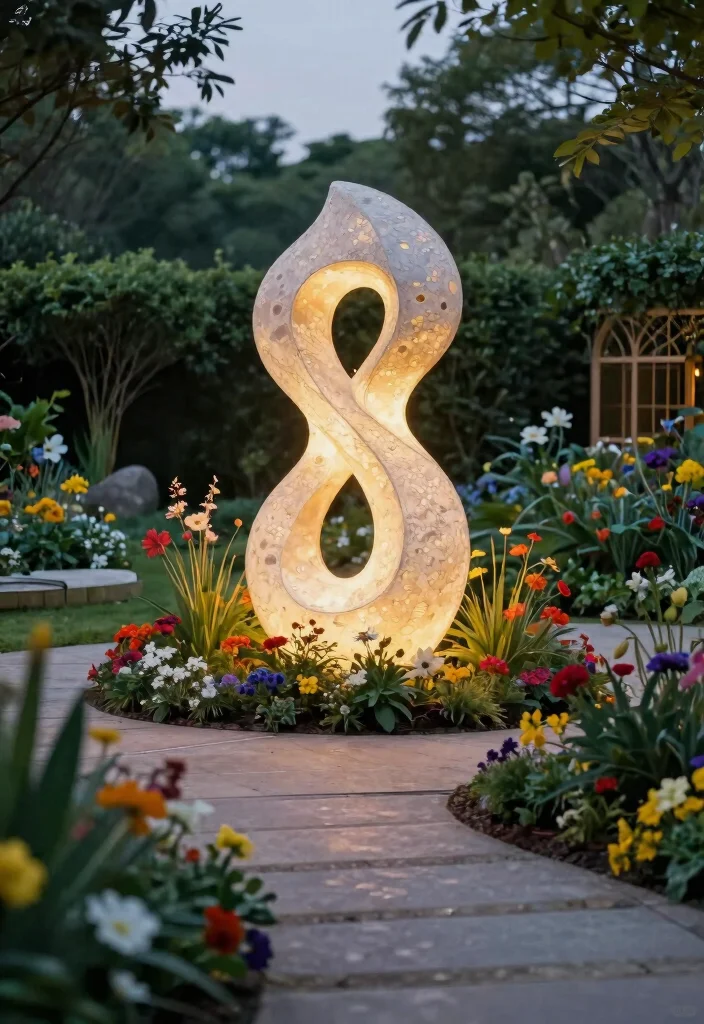 15 Outdoor Ceiling Light Ideas That Resist Bugs and Moisture - 6. Artistic Sculptural Lights 1