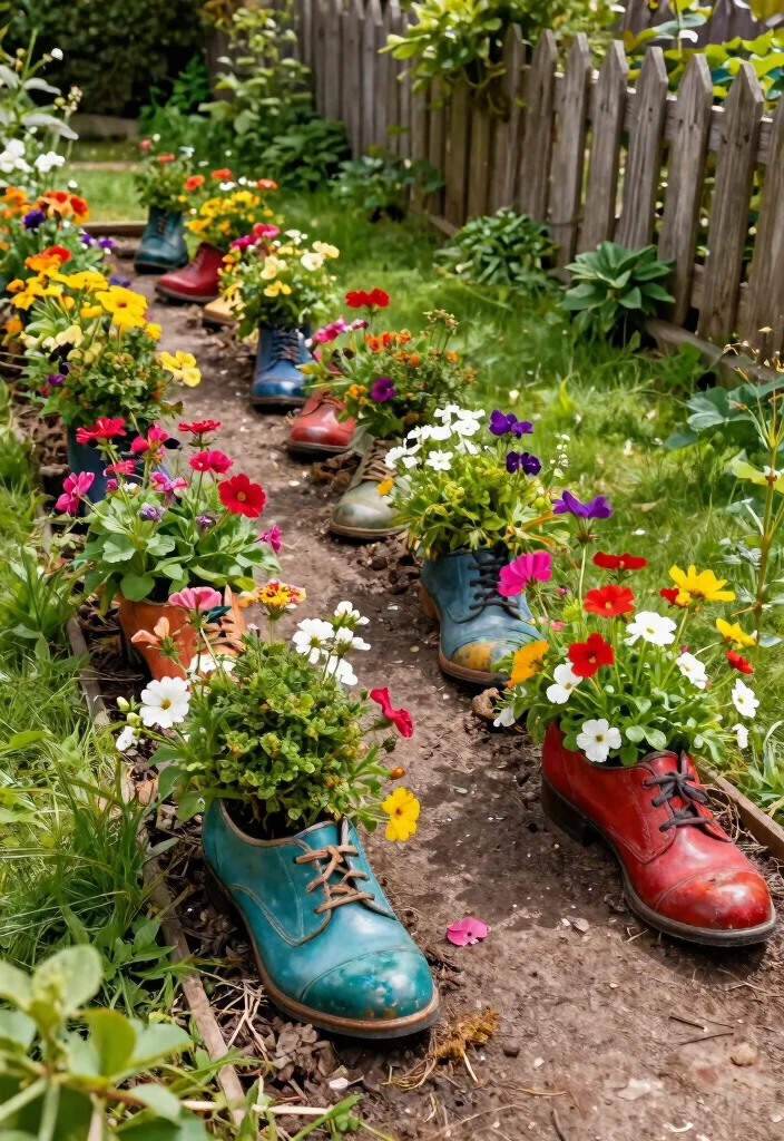 15 Outdoor Shoe Storage Ideas That Keep Mud and Clutter Out of the House - 9. DIY Shoe Hedge 1