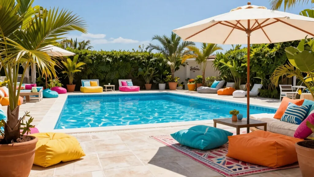15 Pool Patio Design Ideas That Handle Splashes and Sun Exposure