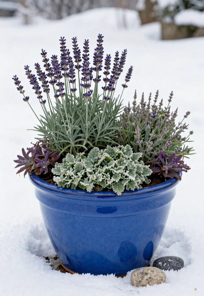 15 Winter Planter Ideas That Survive Freezing Temps and Look Full - 10. Drought-Resistant Plants 1