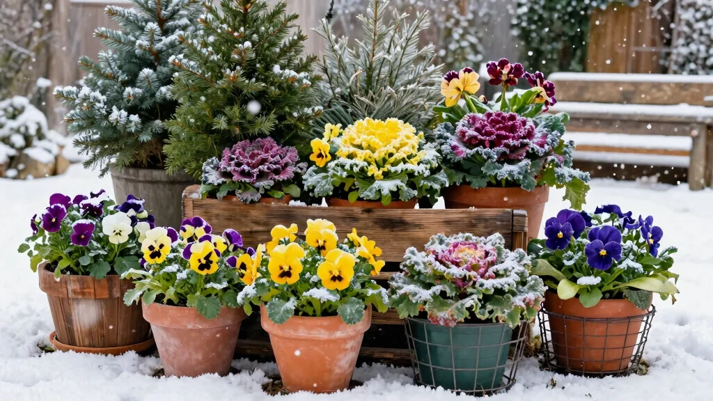 15 Winter Planter Ideas That Survive Freezing Temps and Look Full