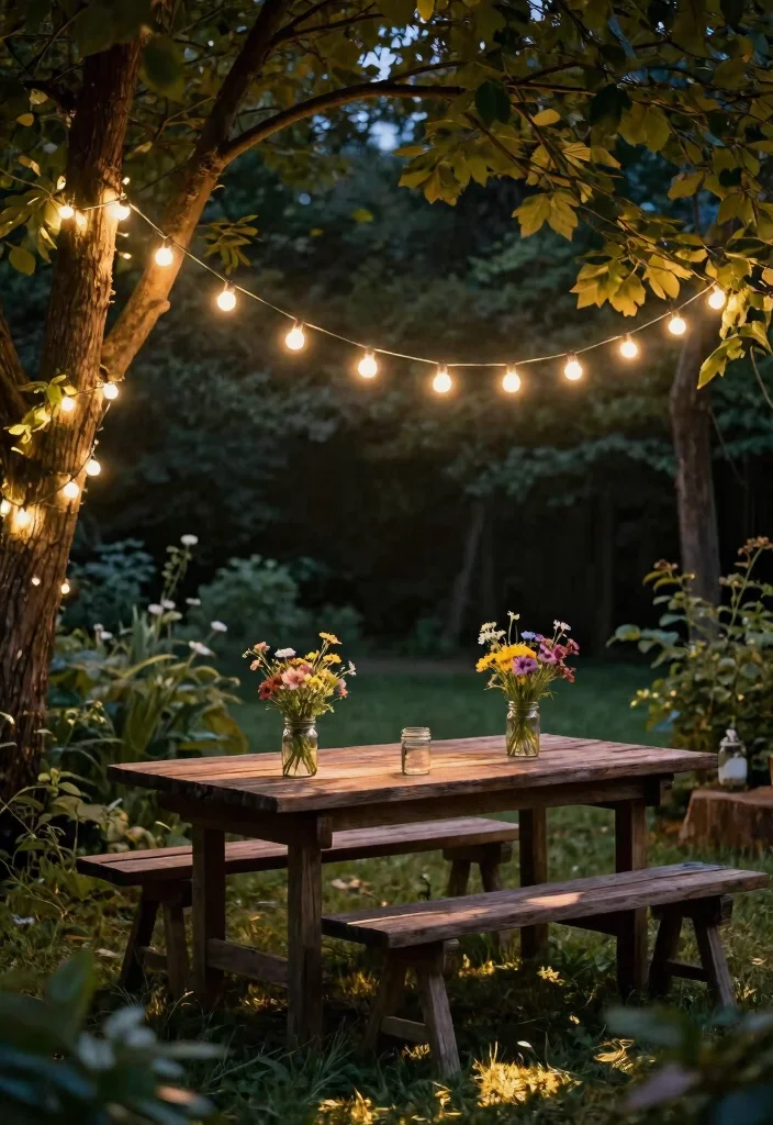 18 Backyard Party Decor Ideas on a Budget That Set the Mood Fast - 1. DIY String Lights 1