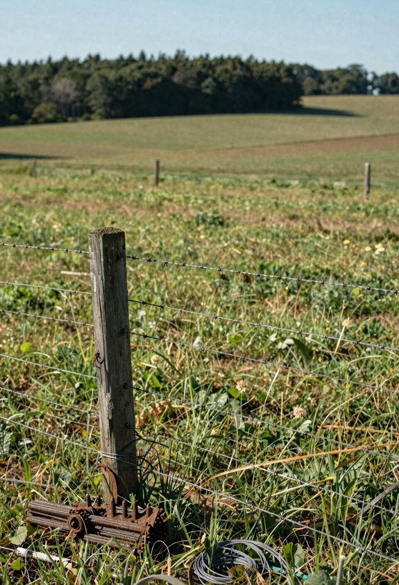 barbed wire stopped disputes