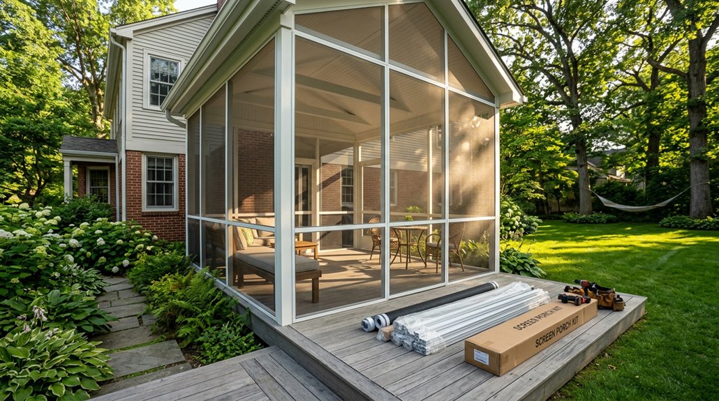 diy screen porch kit guide