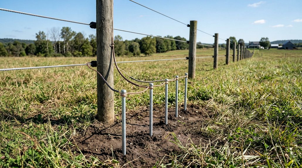 do you need five ground rods