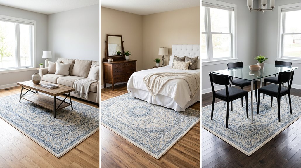 four by six rug in rooms