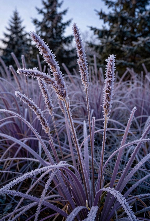 How Will Purple Fountain Grass Survive Winter? 3 freezing temps kill fountain grass