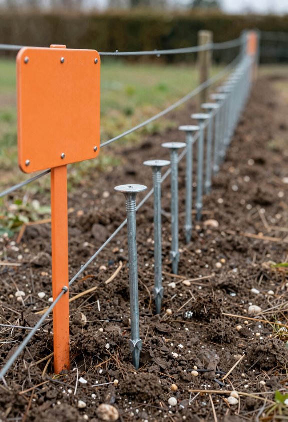 ground rods 10 ft apart