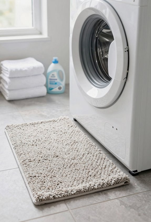 Can You Put Bath Mats in the Washer? 4 hand wash mats air dry backing