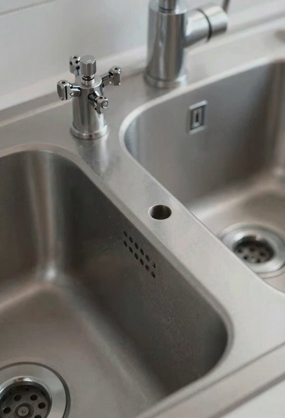 hole configuration determines faucet compatibility