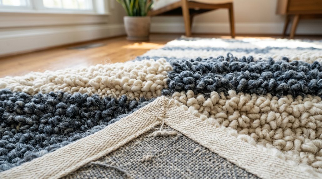identifying and selecting tufted rugs