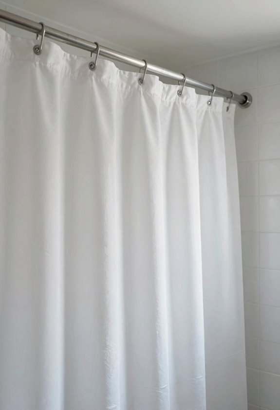 Standard Shower Curtain Size 4 measure width add 12 inches