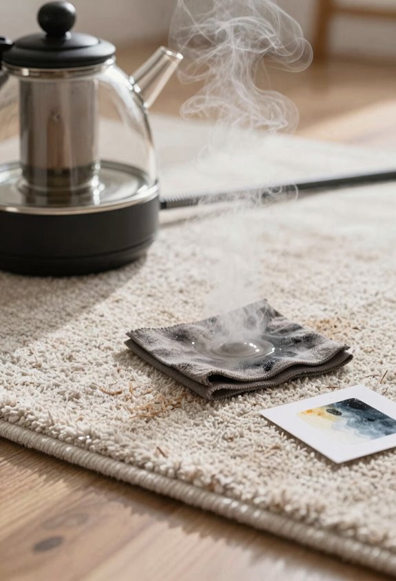 How You Can Steam Clean a Rug Properly 2 patch test before steam cleaning