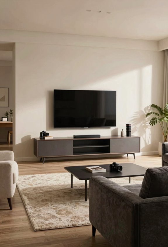 How to Choose the Right TV Size for Your Living Room 4 size to distance for tv setup