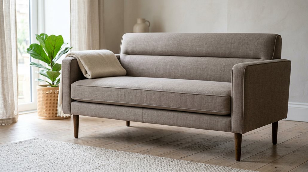 small sofa term loveseat or settee
