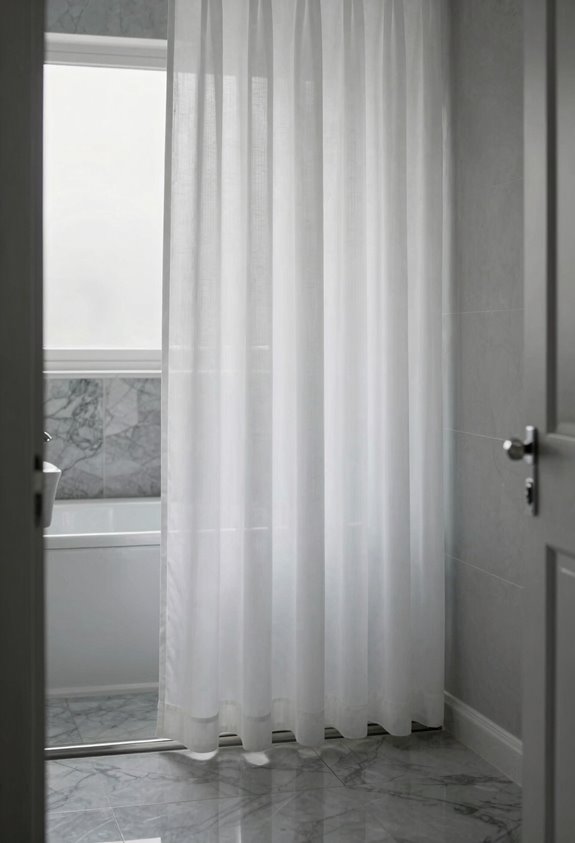 Standard Shower Curtain Size 3 stall vs bath curtain sizing