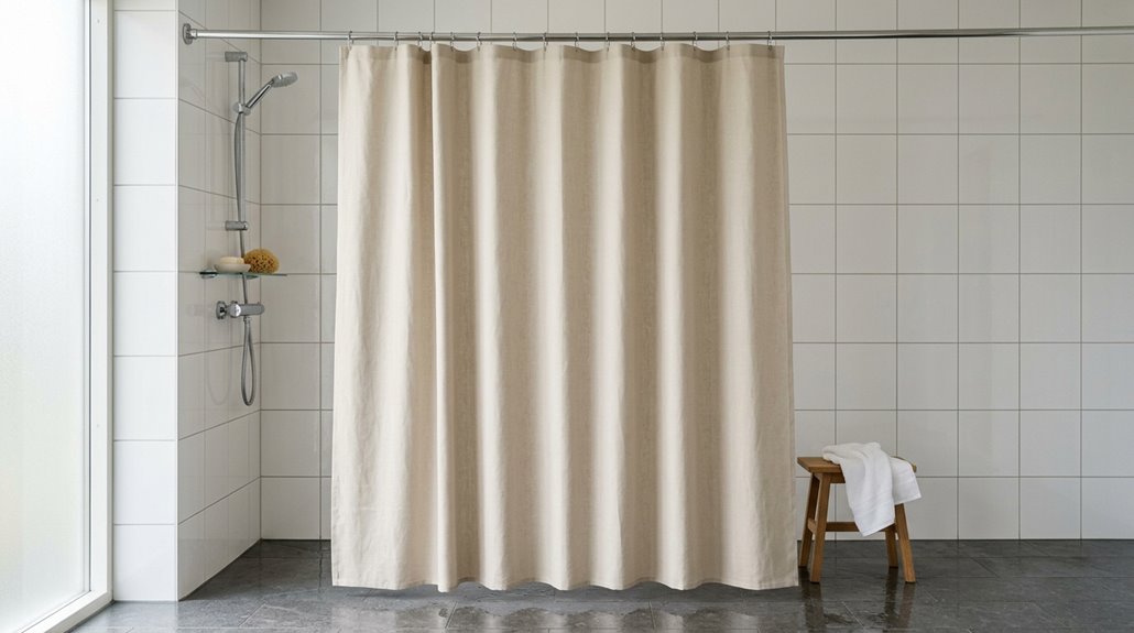 standard shower curtain dimensions