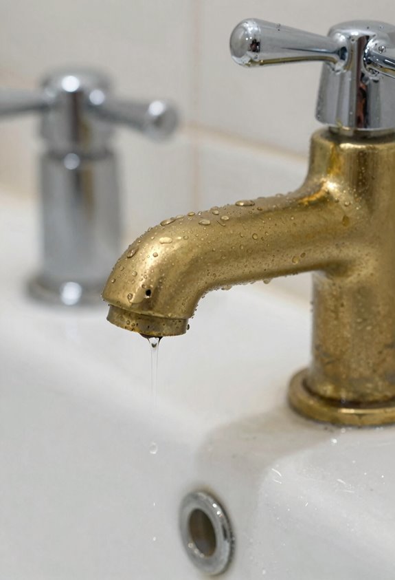 worn washers cause leaks
